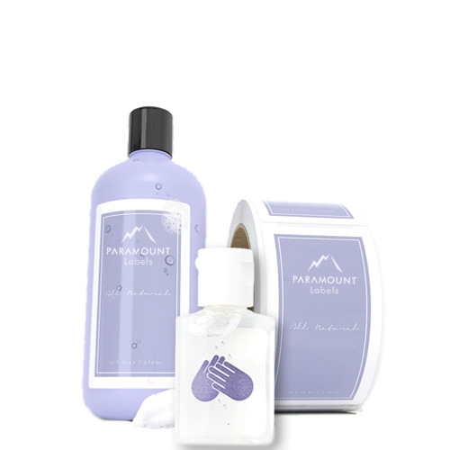 Custom Cleaning, Hygiene and Sanitiser Label Printing: