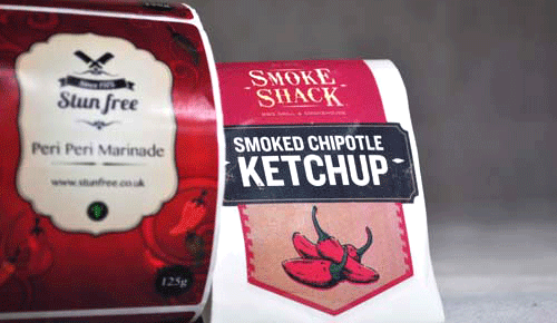 Customised Sauce Labels