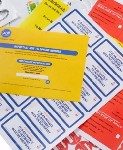 Custom Sheeted Labels: