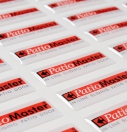 Domed Epoxy Resin Labels